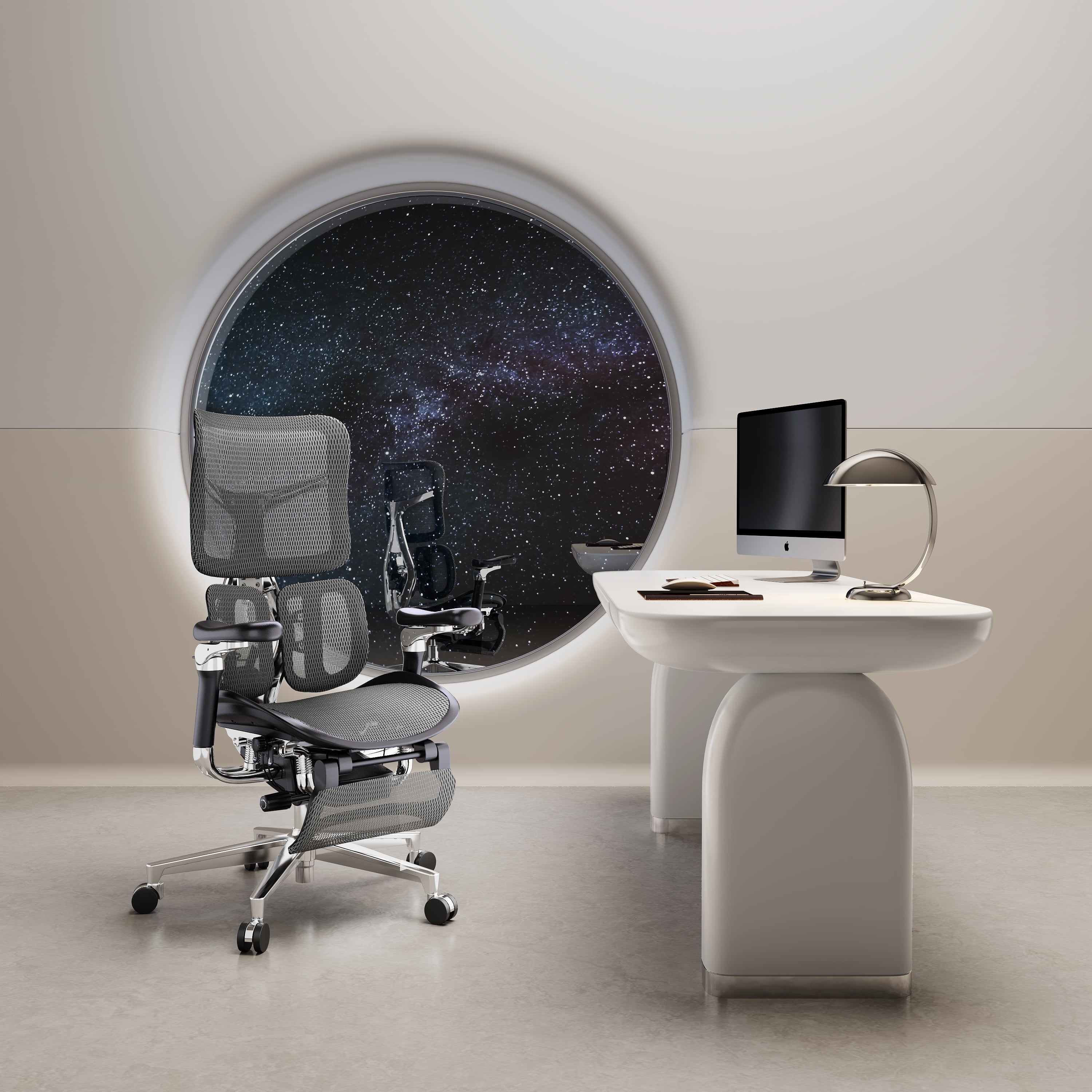 SIHOO DORO S300 (AU) Ergonomic Executive Office Chair with Built-in Footrest