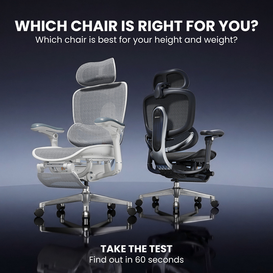 How to Find Your Perfect Ergonomic Chair: Science-Backed Matching Based on Your Height and Weight