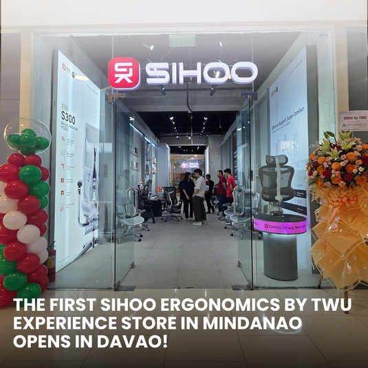 Sihoo Ergonomics by TWU Opens its First Experience Store in Davao City, Mindanao