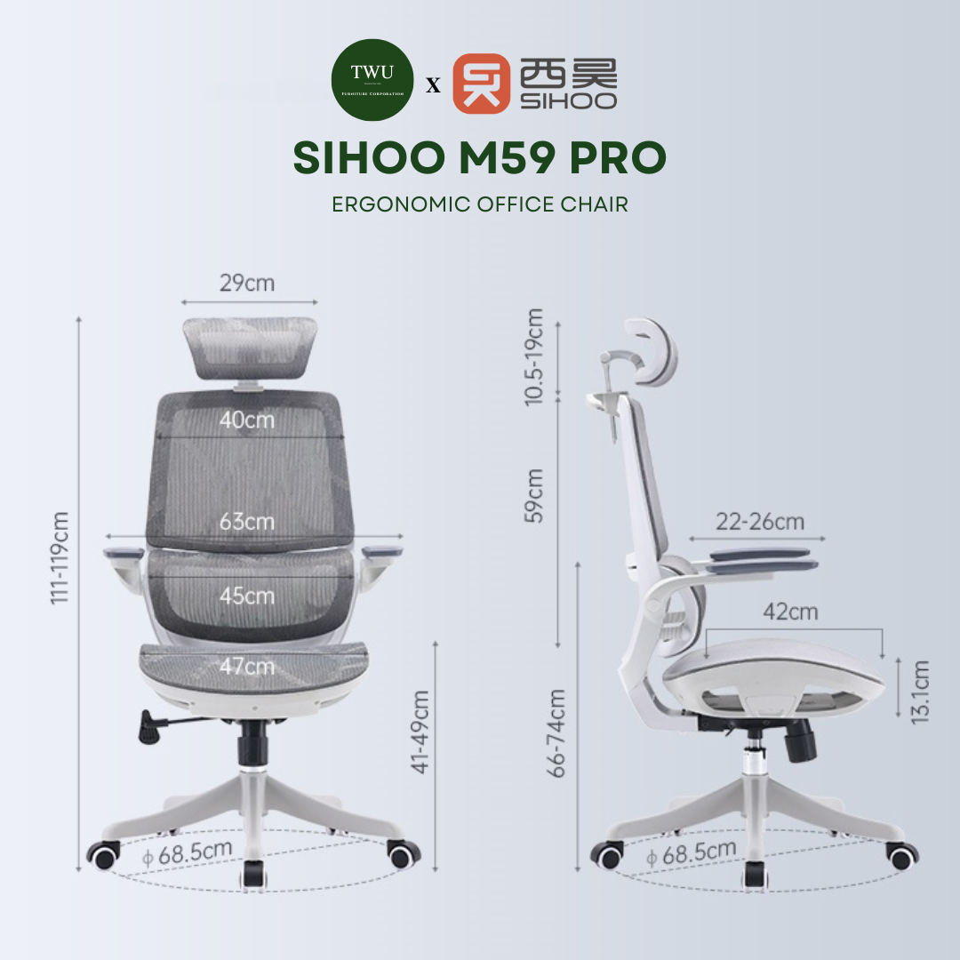 Sihoo M59 PRO High-back Ergonomic Office Chair