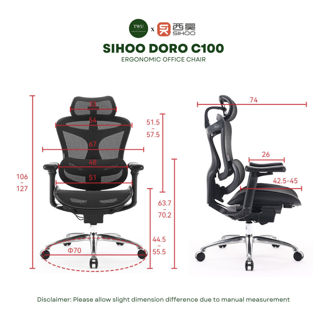 Sihoo Doro C100 Classic Ergonomic Office Chair