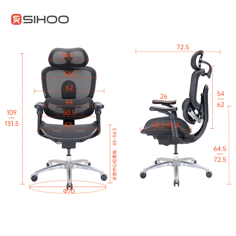 Load image into Gallery viewer, Sihoo Doro C300 LITE V2 Ergonomic Chair

