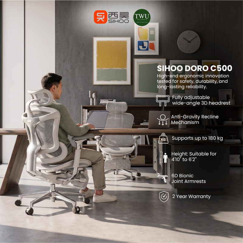 Load image into Gallery viewer, SIHOO Doro C500 Classic Ergonomic Executive Office Chair
