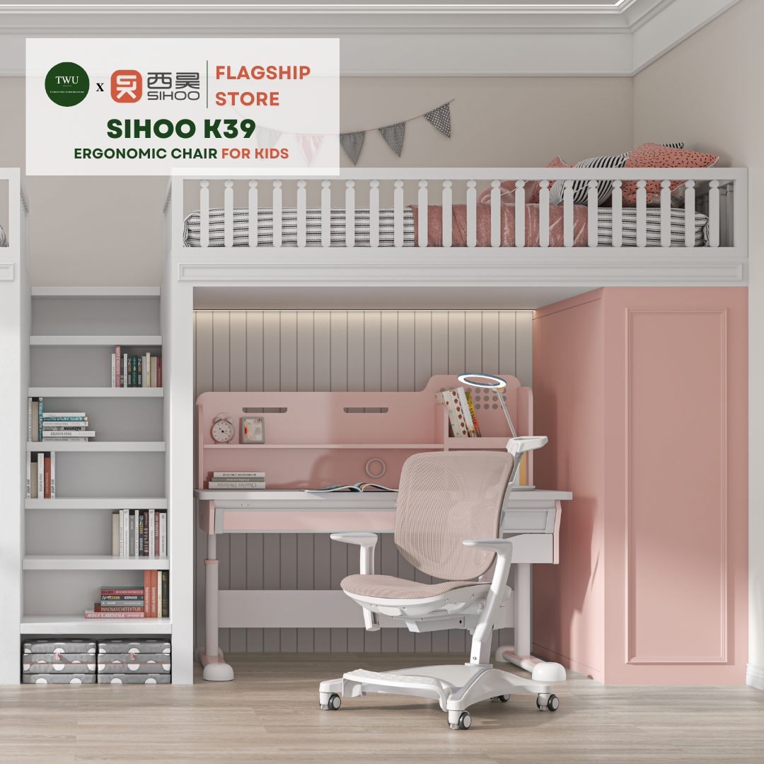 Sihoo K39 Ergonomic Computer Study Mesh Chair for Kids with 2-Year Warranty