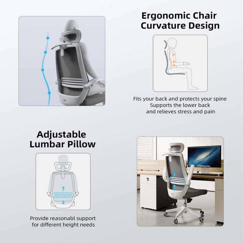 Load image into Gallery viewer, M76A PRO Ergonomic Office Chair
