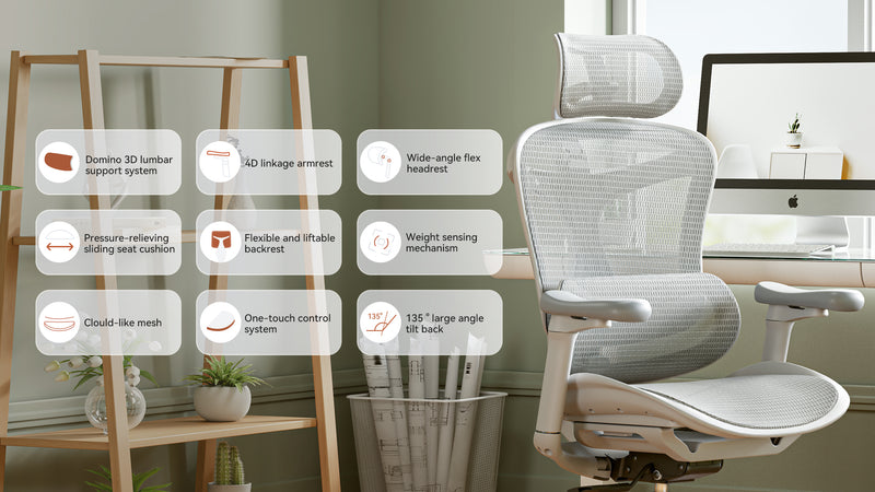 Load image into Gallery viewer, SIHOO Doro C100 Classic Ergonomic Office Chair
