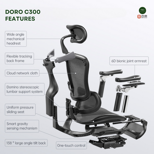 SIHOO DORO C300 (A3) Ergonomic Executive Office Chair
