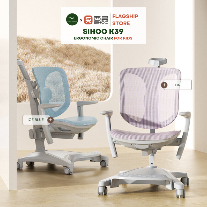 Load image into Gallery viewer, SIHOO K39 Ergonomic Computer Study Mesh Chair for Kids with 2-Year Warranty
