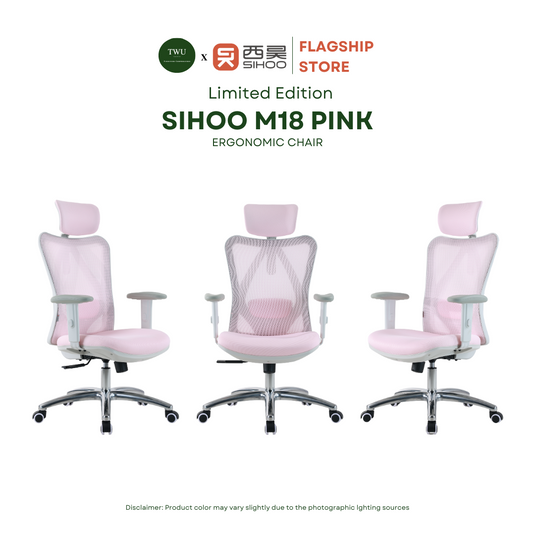 SIHOO M18 Limited Edition Pink Ergonomic Office Chair