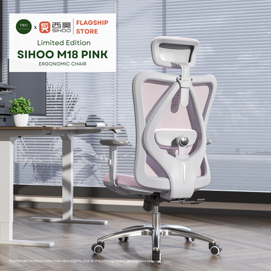 SIHOO M18 Limited Edition Pink Ergonomic Office Chair