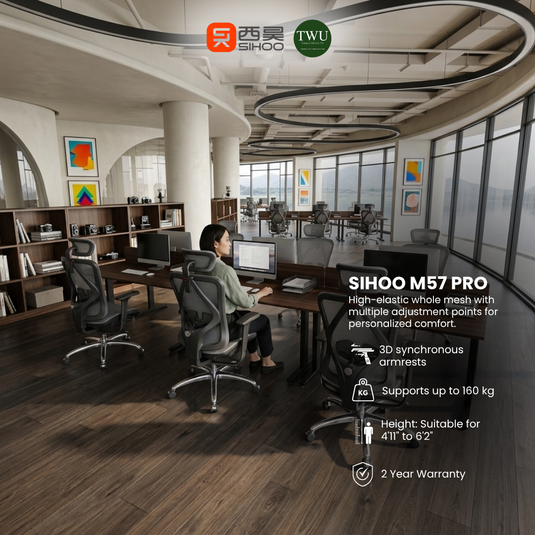 Best Midrange Ergonomic Chair - SIHOO M57 PRO Ergonomic Office Chair