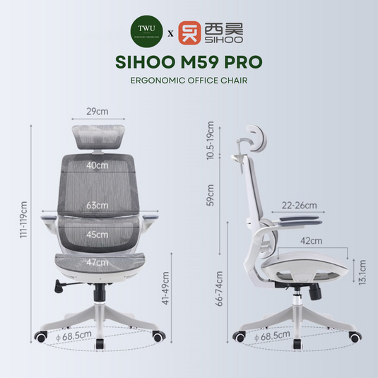 SIHOO M59 PRO Ergonomic Office Chair