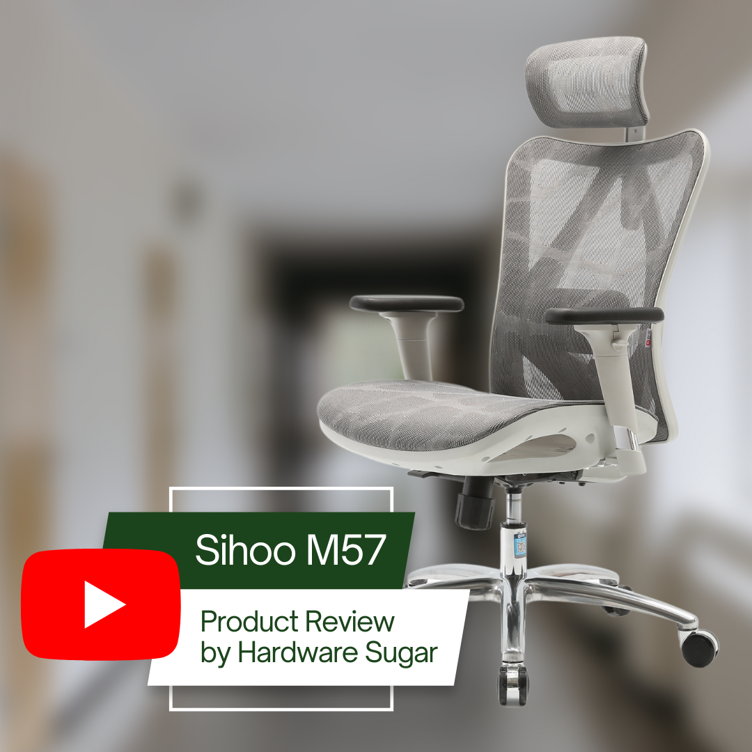 TWU PH x Sihoo M57 Ergonomic Chair - Youtube Video Review by Hardware Sugar