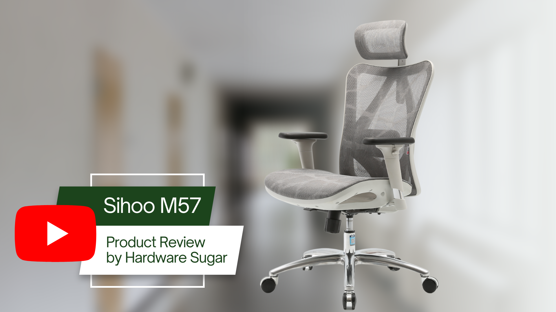 Load video: TWU PH x Sihoo M57 Ergonomic Chair Review by Hardware Sugar