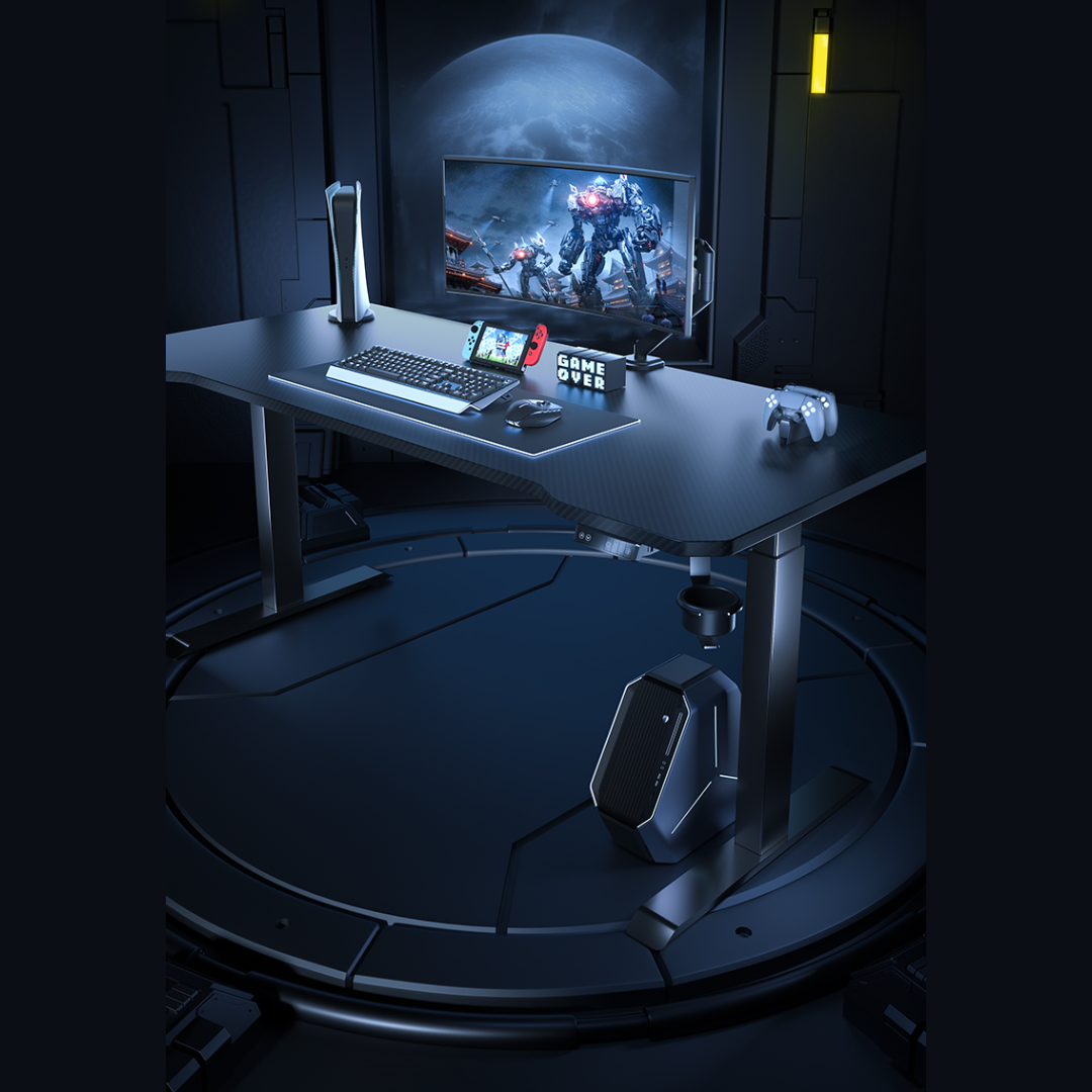 Xallking XD1 Ergonomic Gaming Standing Desk with RGB Lights