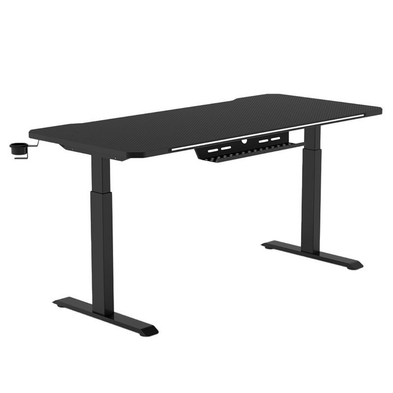 Load image into Gallery viewer, Xallking XD1 Ergonomic Gaming Standing Desk with RGB Lights
