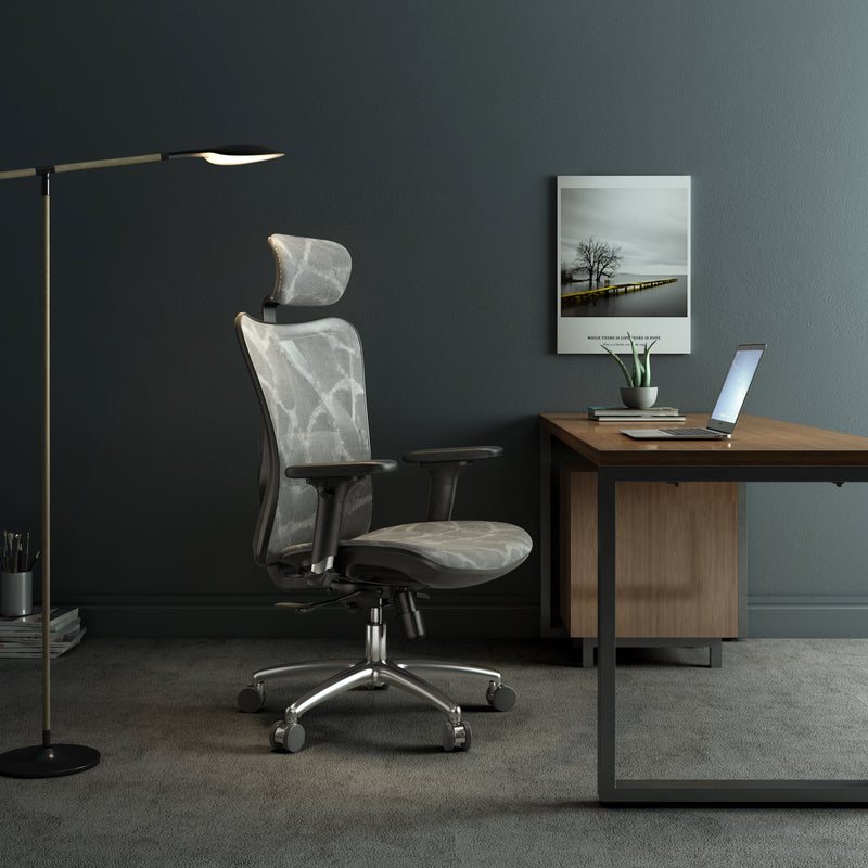Load image into Gallery viewer, Sihoo M57 Classic Ergonomic Office Chair in Grey Black
