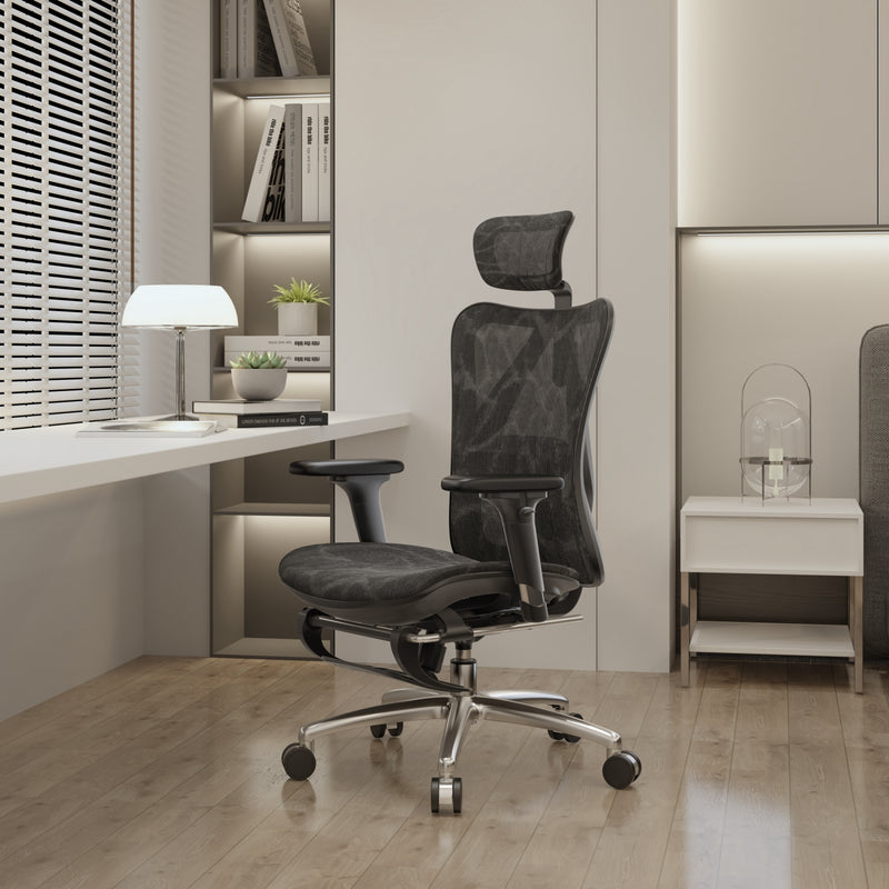 Load image into Gallery viewer, SIHOO M57 Ergonomic Office Chair WFR (with built-in footrest)
