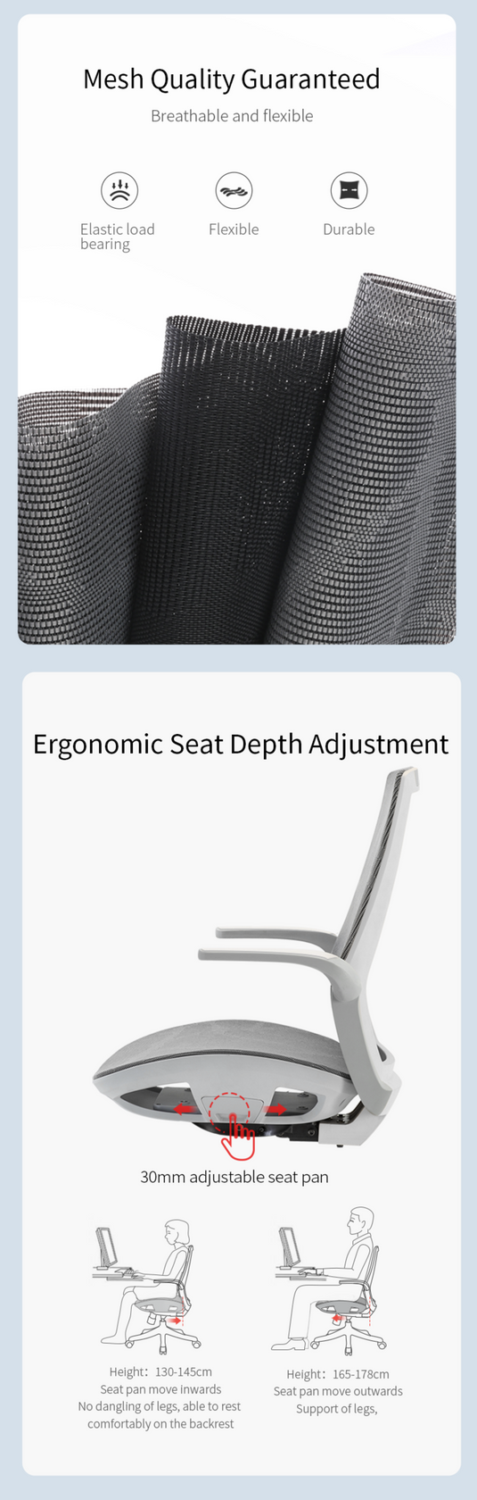 SIHOO M59B Ergonomic Office Chair