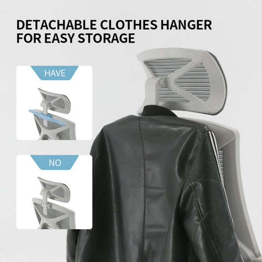 SIHOO M92B Ergonomic Office Chair (with built-in footrest)