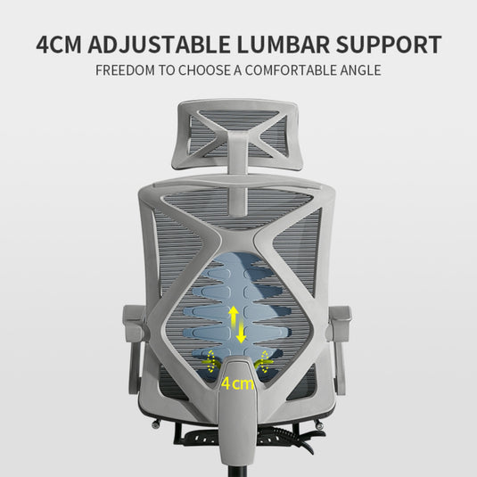 SIHOO M92B Ergonomic Office Chair (with built-in footrest)