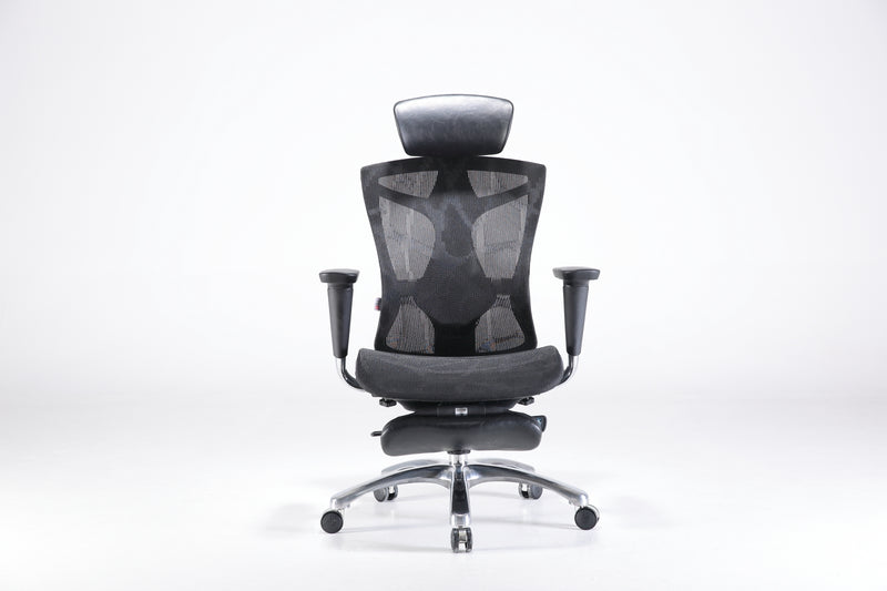 Load image into Gallery viewer, SIHOO V1 Ergonomic Office Chair (with built-in footrest)
