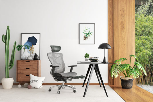 SIHOO V1 Ergonomic Office Chair (with built-in footrest)