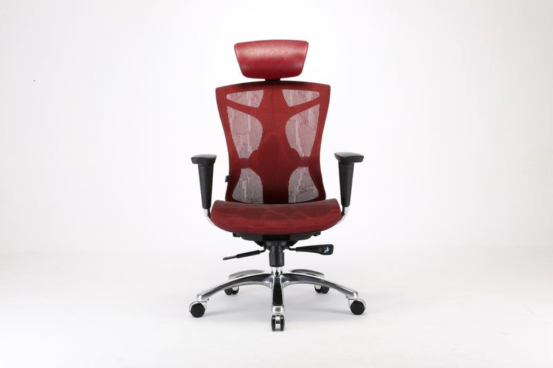 Load image into Gallery viewer, SIHOO V1 Limited Edition RED Ergonomic Office Chair
