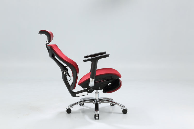 Load image into Gallery viewer, SIHOO V1 Limited Edition RED Ergonomic Office Chair
