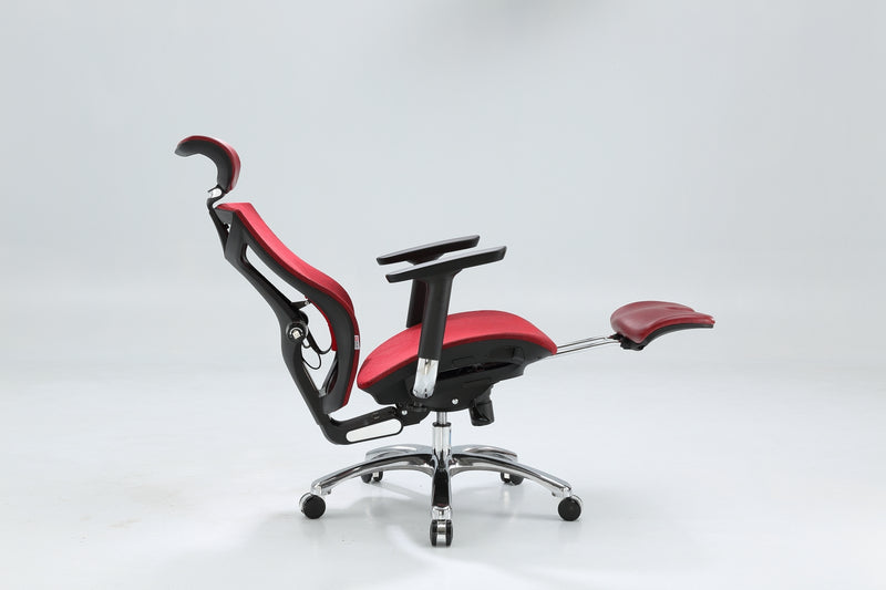 Load image into Gallery viewer, SIHOO V1 Limited Edition RED Ergonomic Office Chair
