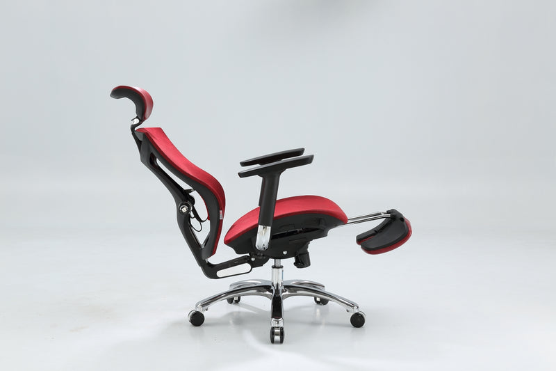 Load image into Gallery viewer, SIHOO V1 Limited Edition RED Ergonomic Office Chair
