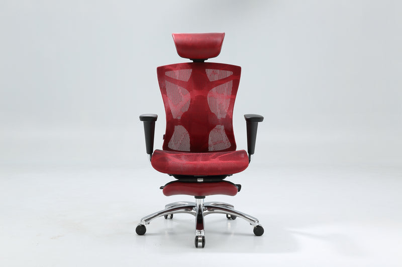 Load image into Gallery viewer, SIHOO V1 Limited Edition RED Ergonomic Office Chair
