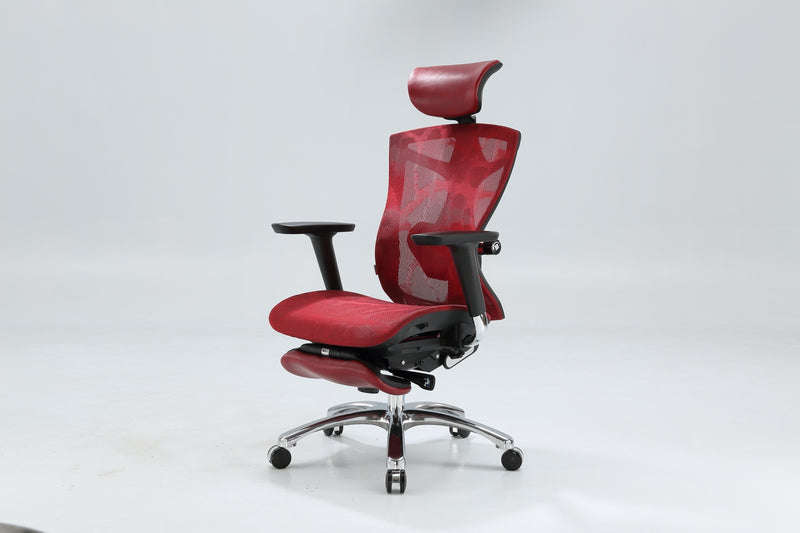 Load image into Gallery viewer, SIHOO V1 Limited Edition RED Ergonomic Office Chair
