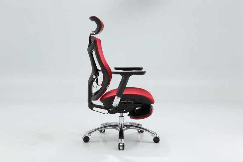 Load image into Gallery viewer, SIHOO V1 Limited Edition RED Ergonomic Office Chair
