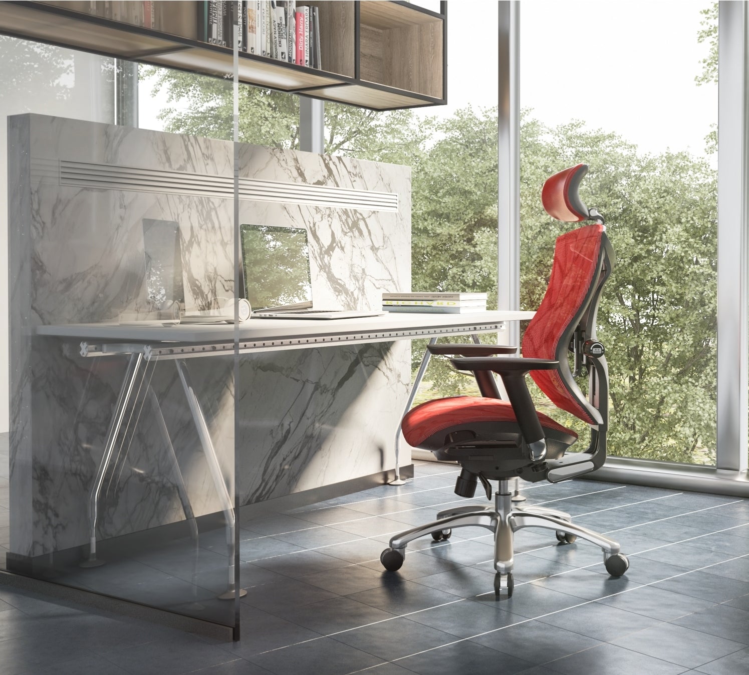 SIHOO V1 Limited Edition Ergonomic Office Chair (with built-in footrest)