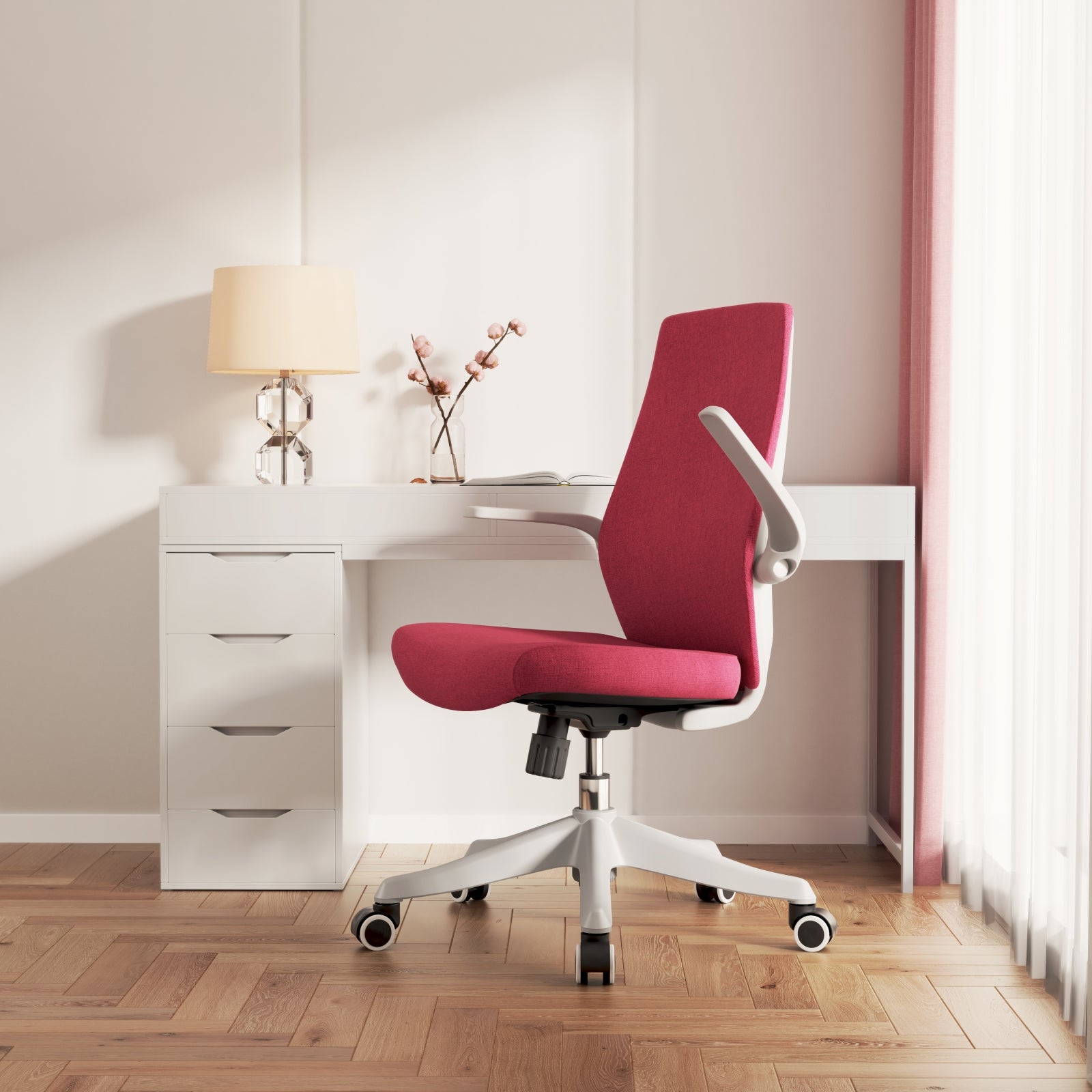 Feminine ergonomic office discount chair