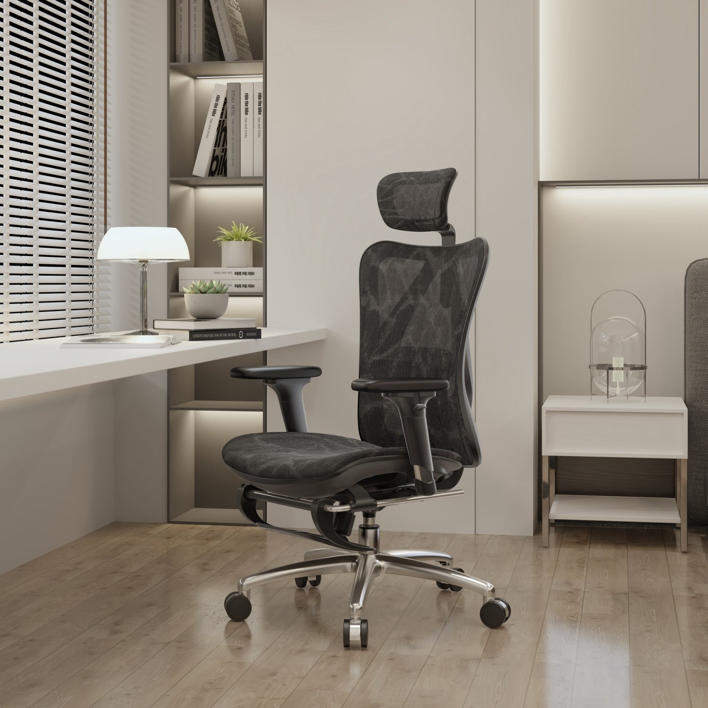 Sihoo M57 Ergonomic Chair WFR (with built-in footrest)